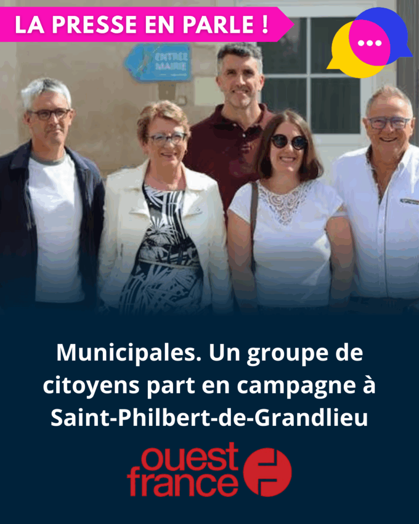 Saint philbert de grand lien, municipales 2026