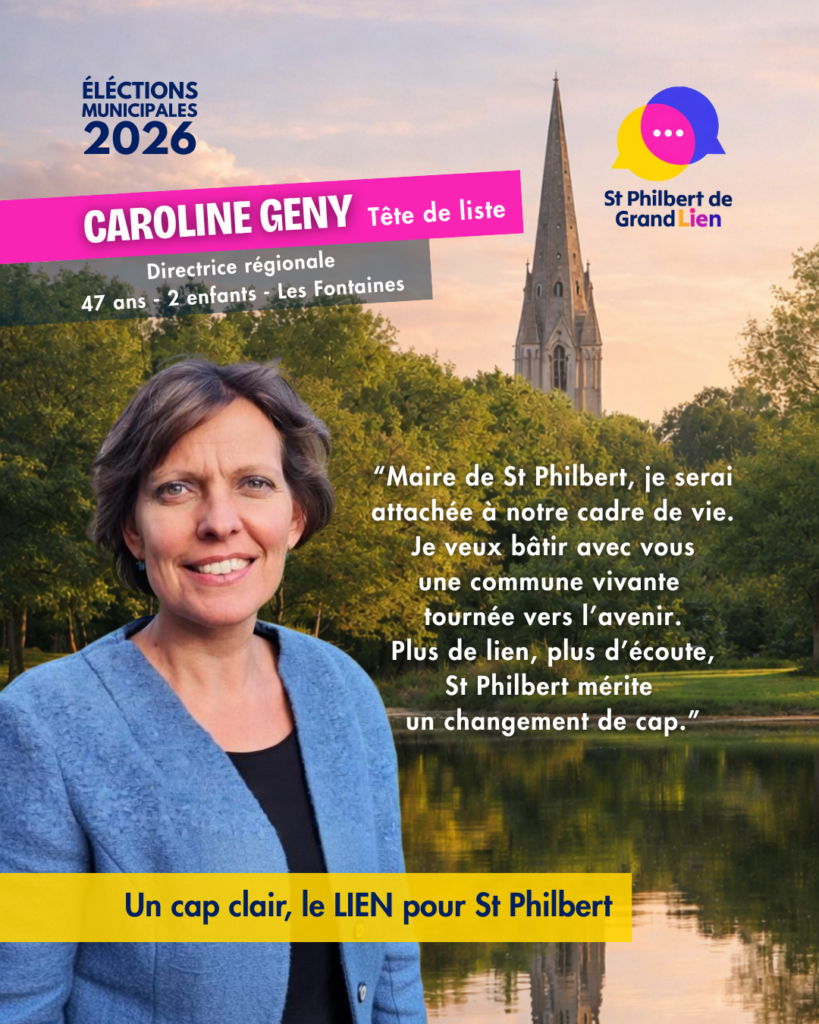 Saint Philbert - Municipales 2026 - Caroline Geny